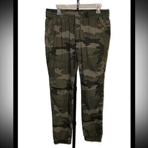 Abercrombie & Fitch Mens Army Camouflage Sz M Langdon Skinny Pants Cargo Unisex